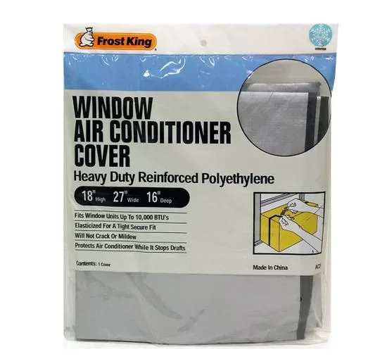 Frost King AC2H Window Air Conditioner Outside Cover 18 x 27 x 16 Silver