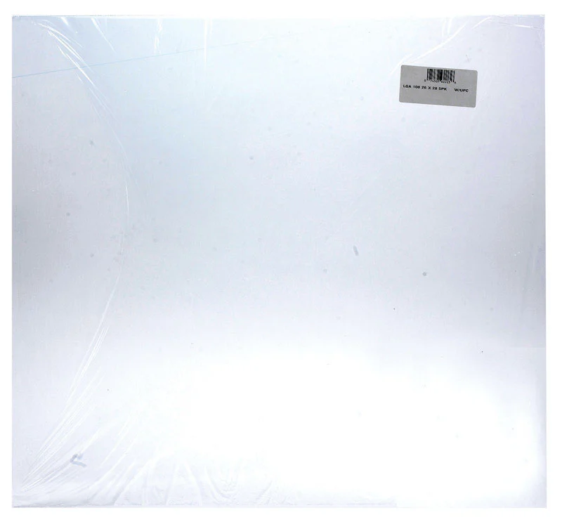 Plaskolite Clear Single Acrylic Sheet 26x28x0.1 Inches Pack 5