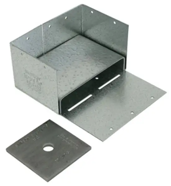 Simpson Strong-Tie ABW46Z Galvanized Adjustable Post Base