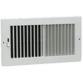10 x 4-Inch 2-Way White Ceiling or Sidewall Diffuser Various