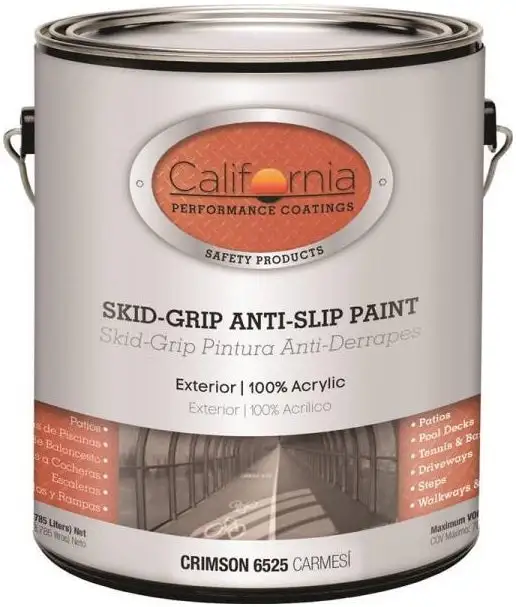 California Paints Skid Grip Anti-Slip Paint 1 Gallon F06525-1