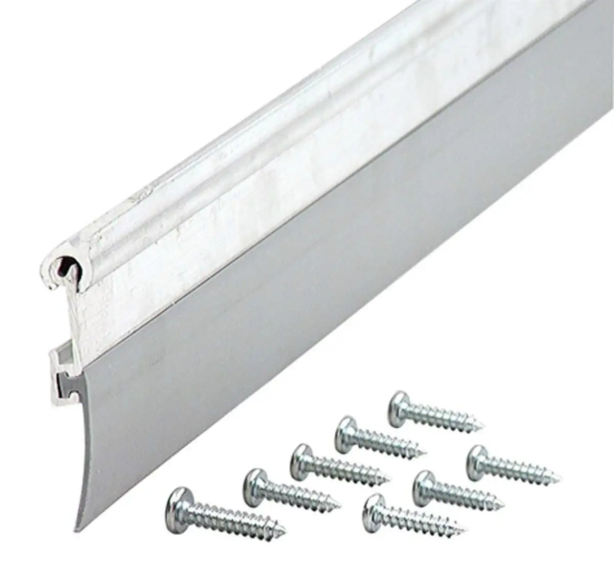 M-D Building 07237 Flex-O-Matic Automatic Door Sweep 36 Inches Aluminum Vinyl