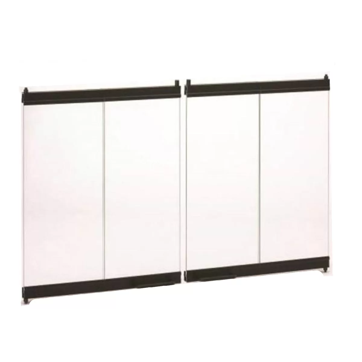 FMI BDB42 Bi-Fold Door 42 Black Closet or Room Divider