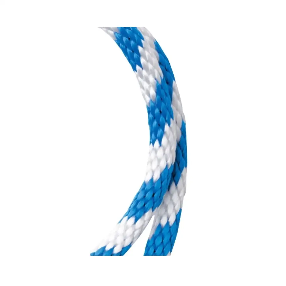 Baron 54023 Solid Braided Poly Rope 5/8 Inch x 140 Feet Blue/White Rope Decorative Use