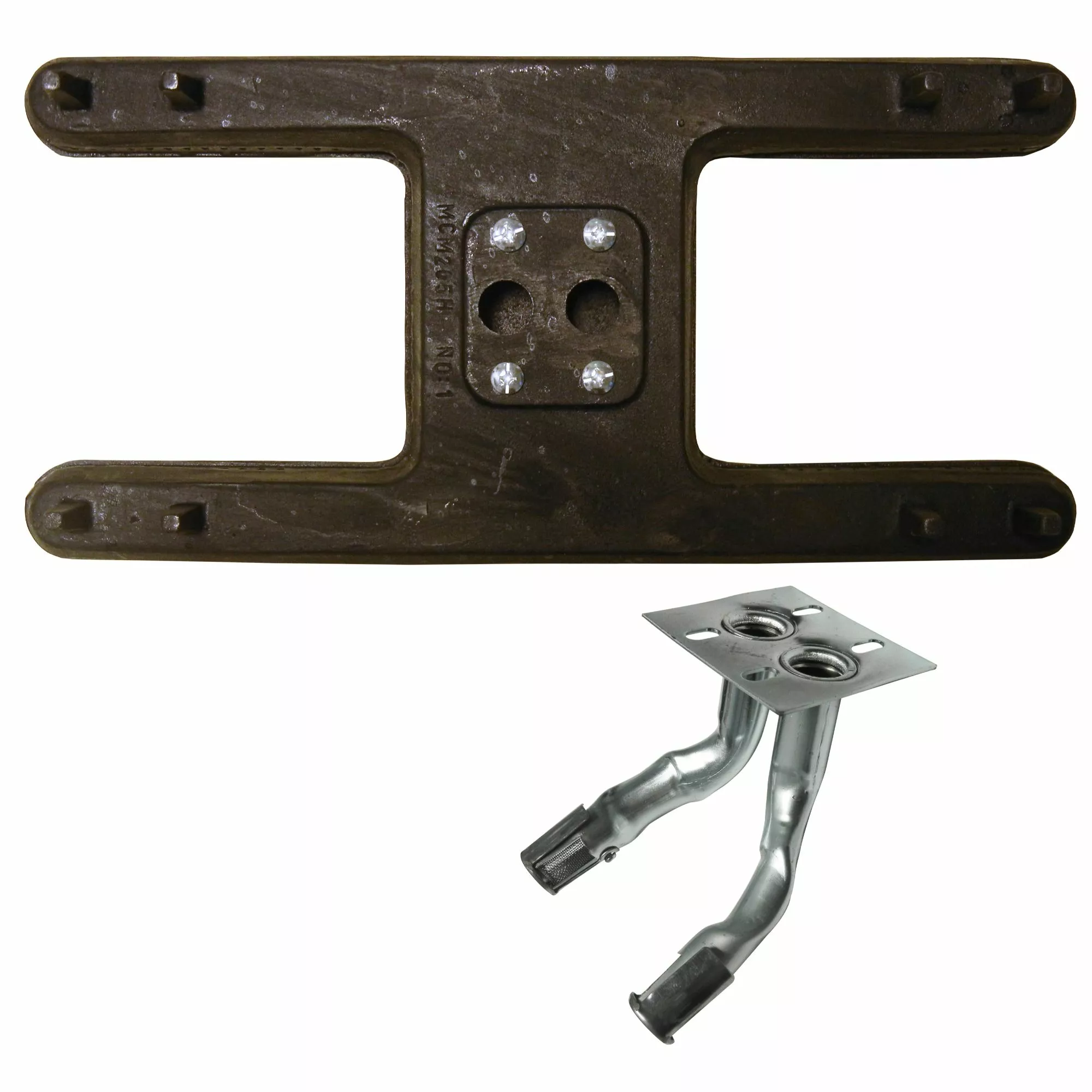15.75 Inch Black and Silver Burner Replacement Great Outdoors Gas Grills