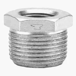3/8 x 1/4-Inch Galvanized Hex Bushing Pipe Size Reduction Various