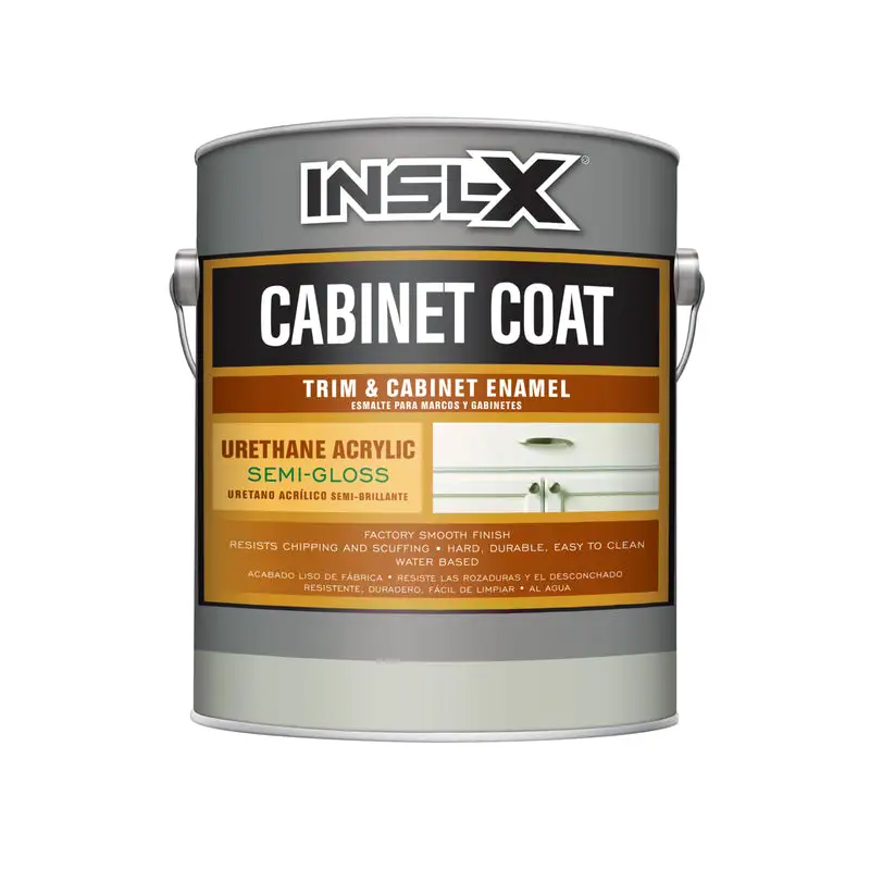 Insl-X Cabinet Coat Semi-Gloss Tintable Base 4 Trim & Cabinet Enamel Interior Paint 1 gal Pack 2