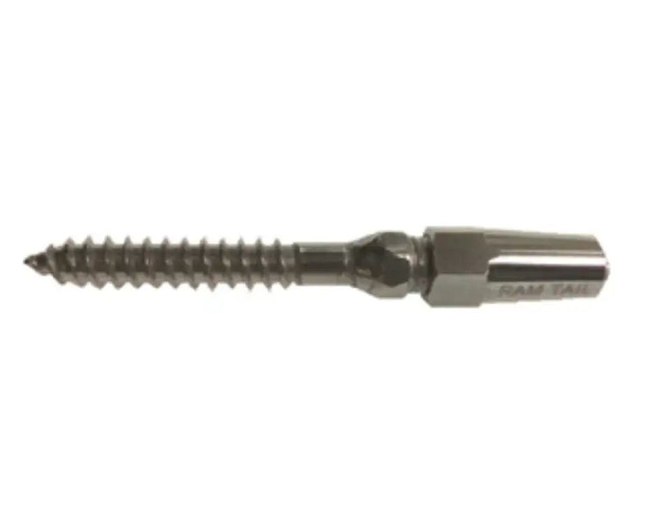 Ram Tail RT LJ-05 Stainless Steel Leg Jaw Cable Rail 5/Pack