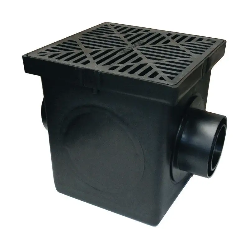NDS 9x9.38 Inch Square Catch Basin Kit