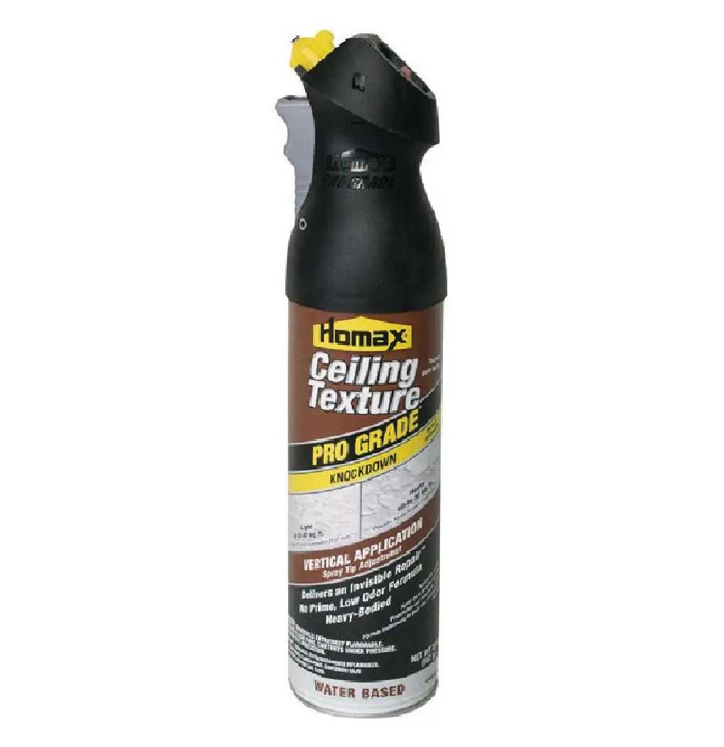 Homax 4665 Pro Grade Knockdown Water Based Ceiling Texture White 20 Oz Professional Finishes