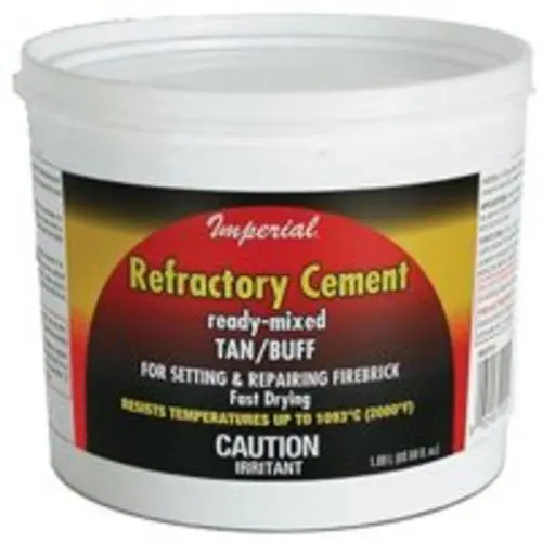 Imperial KK0308 Refractory Cement 128 Ounce High Temperature Repairs