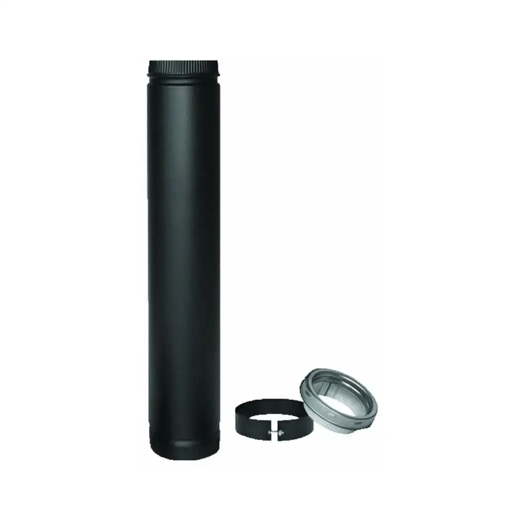 Hy-C CB0811 Galvanized Steel Chimney Cap 10 Inch Black