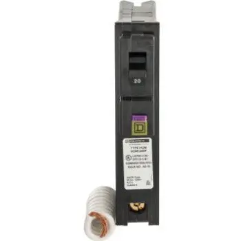 Schneider HOM120DFC Dual Function Single Pole 20 Amp Circuit Breaker