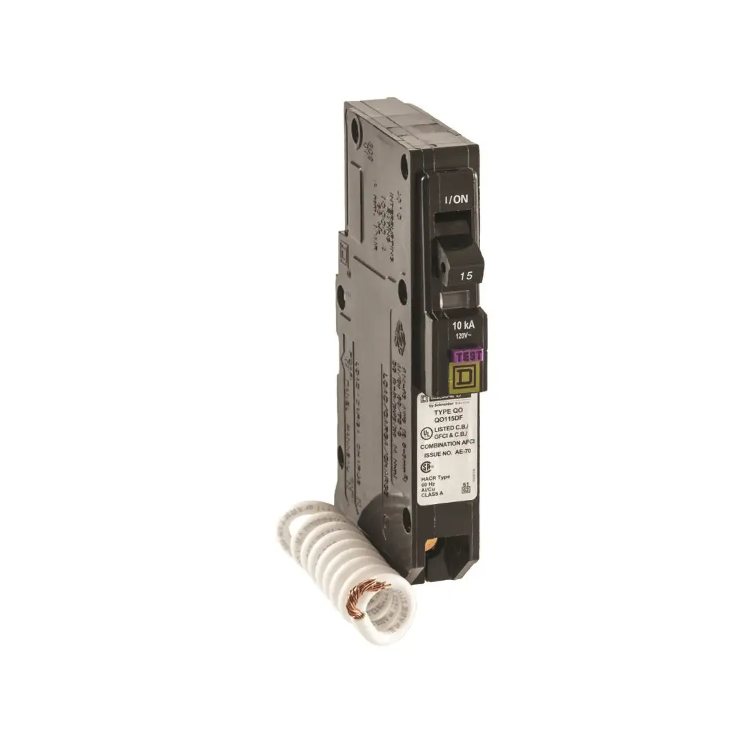 Square D QO115DFC Single Pole Circuit Breaker 15 Home Electrical