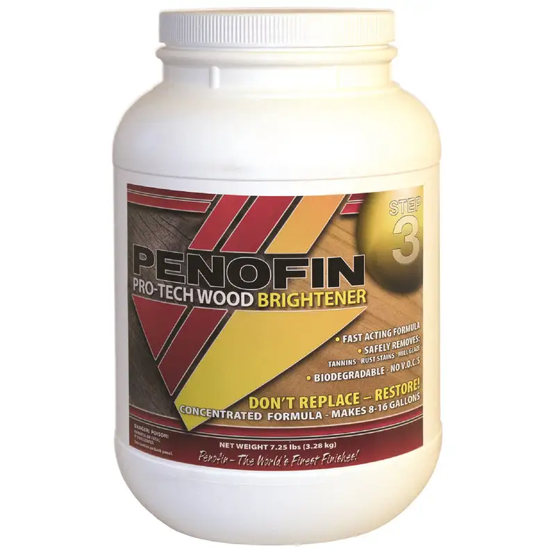 Penofin Pro-Tech Brightner Wood Cleaner 1 Gallon Pack 4