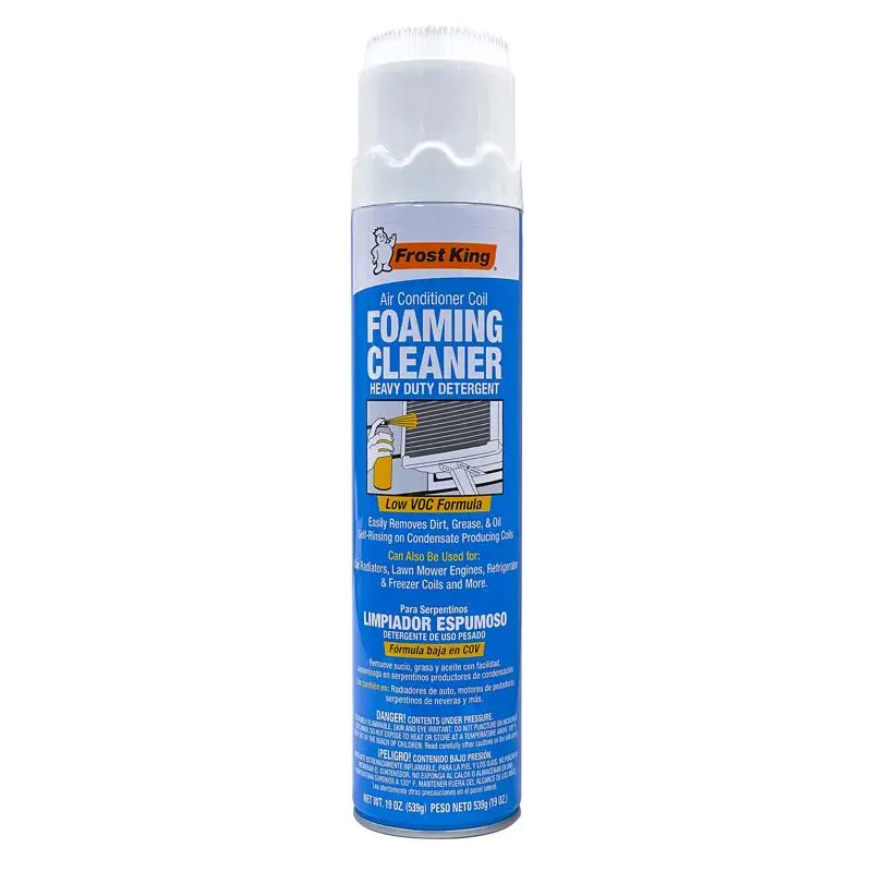 Frost King Air Conditioner Safe Foam Coil Cleaner 19 oz. Pack 6 HVAC Maintenance