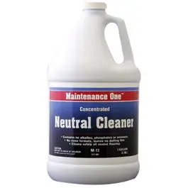 Gallon Neutral Cleaner All Surfaces Non-Toxic Maintenance One