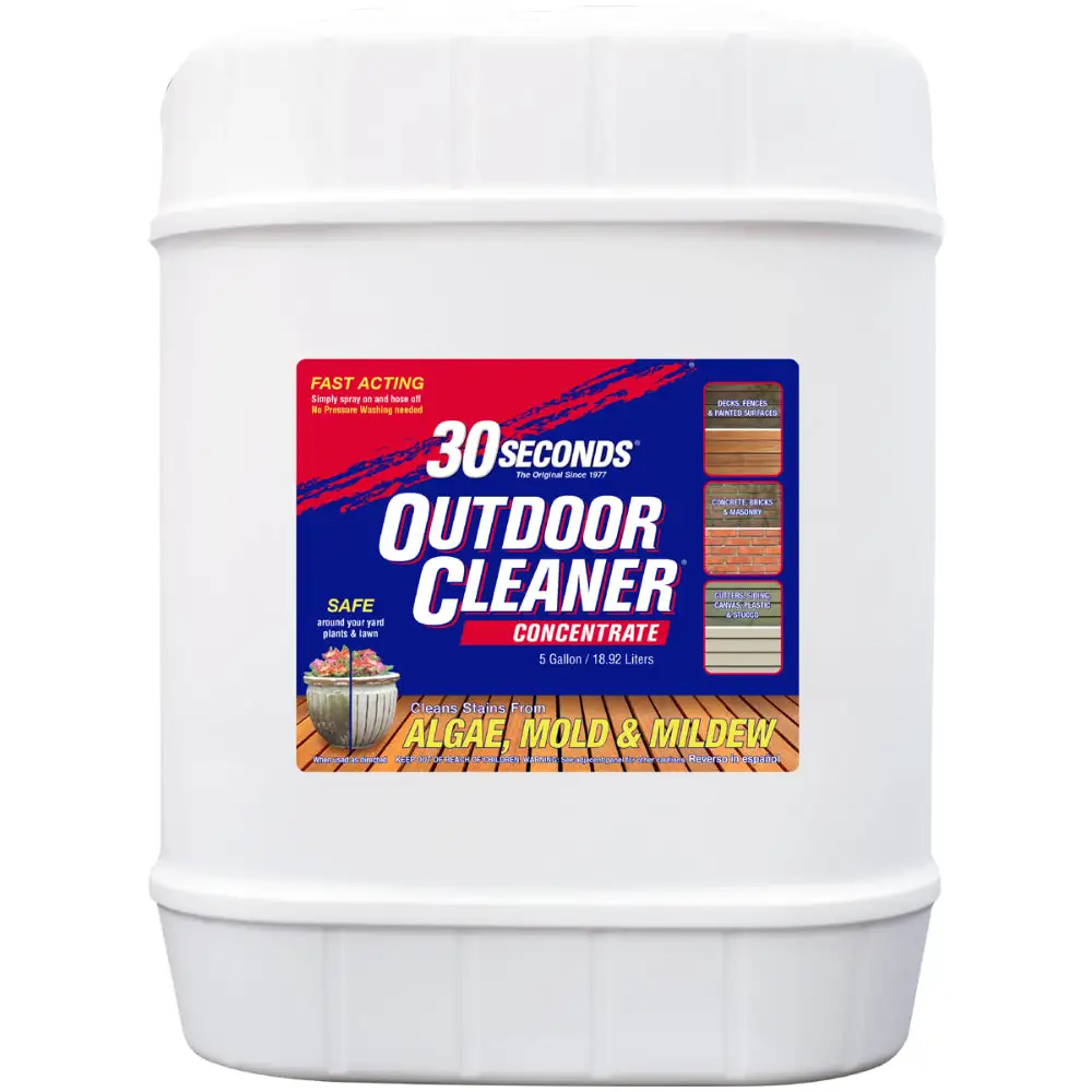 30 Seconds Outdoor Concentrated Cleaner 5 Gallon Heavy Duty Cleaning