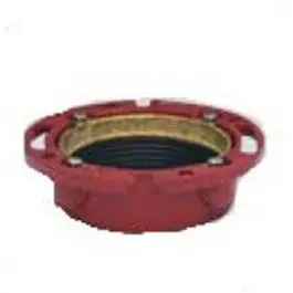 Instant Set Cast Iron Closet Flange 4 x 2 Inch Plumbing Hillman