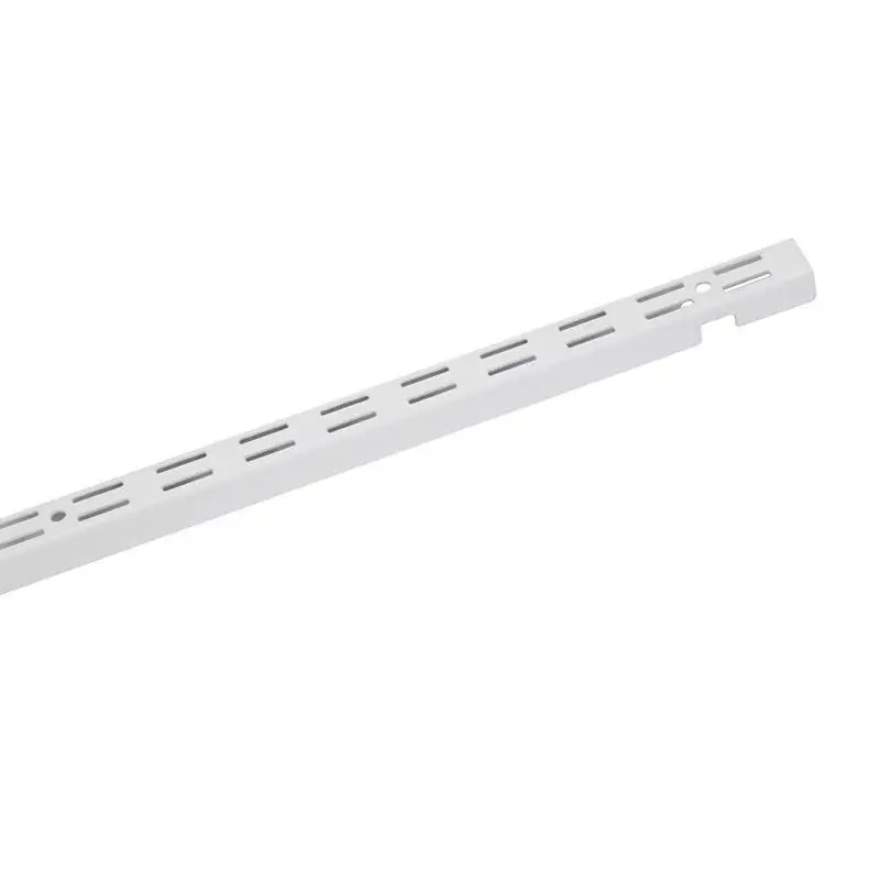 ClosetMaid 280800 ShelfTrack Heavy-Duty Standard & Bracket System White 60 Inches