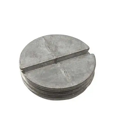 Hubbell Bell Weatherproof Closure Plug 3/4-Inch NPT Gray 75 Polybags 4