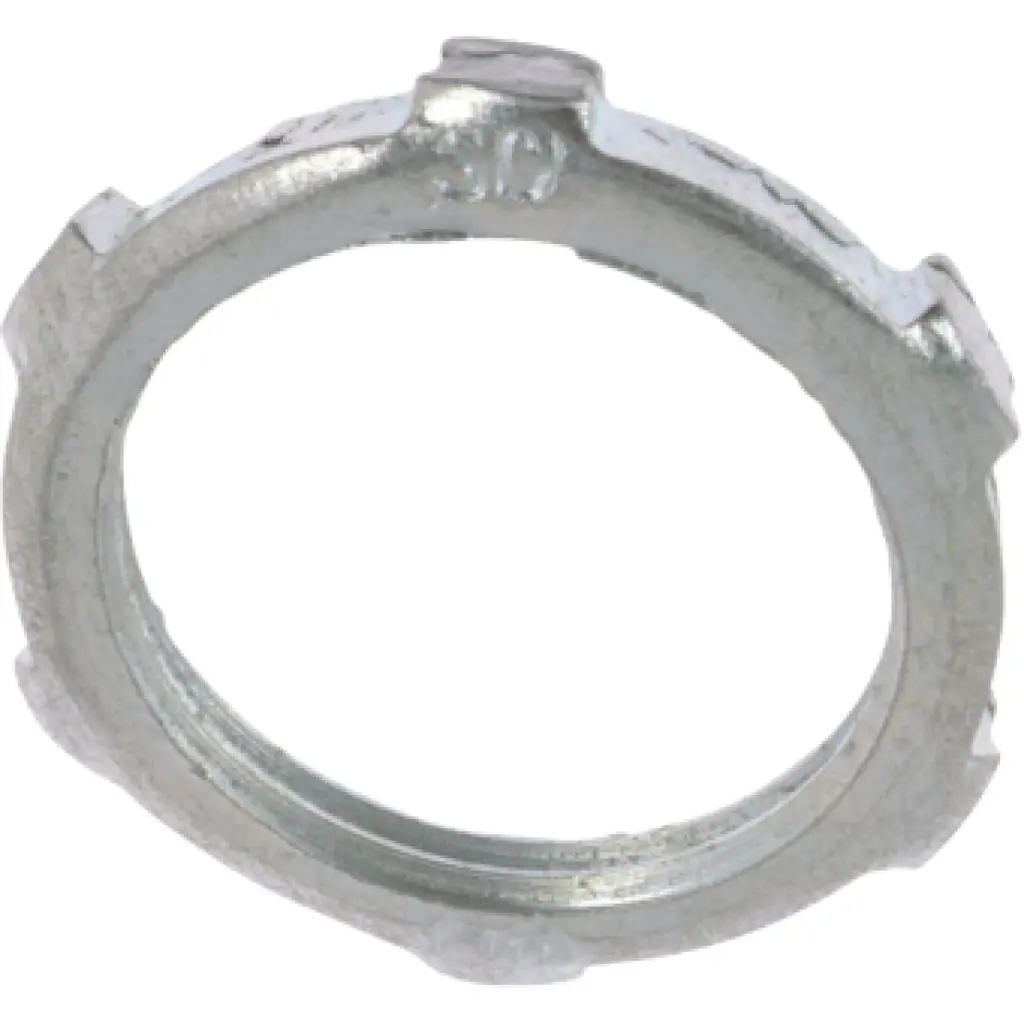 Halex 1-1/2-Inch Rigid & IMC Steel Reversible Conduit Locknut 2-Pack
