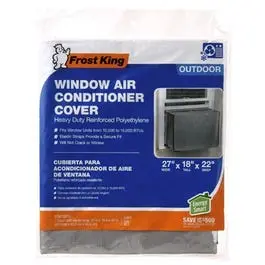 Outdoor Window Air Conditioner Cover 27x18x22 Inches Weatherproof Protection Frost King