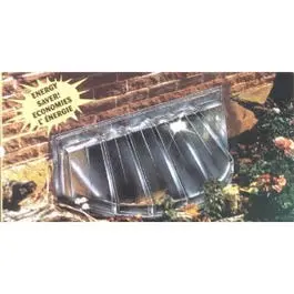 Bubble Window Well Cover Heavy Duty 44 x 19 x 15-Inch Basement Protection Various