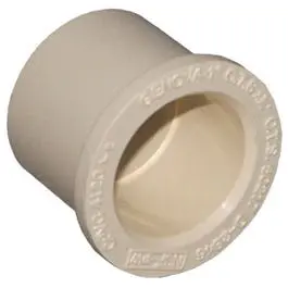 CPVC Reducing Bushing 3/4 x 1/2-Inch Pipe Size Transitions Various