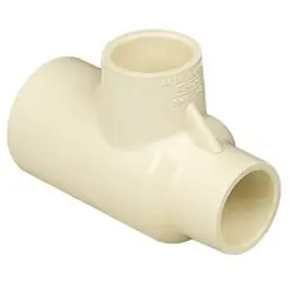 3/4 x 1/2 x 1/2-Inch CPVC Tee Fitting Plumbing Genova