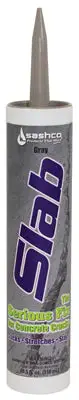 Sashco Acrylic Latex Water-Based Non Toxic Slab Cement Crack Filler 10.5 fl. oz. (Pack 12)