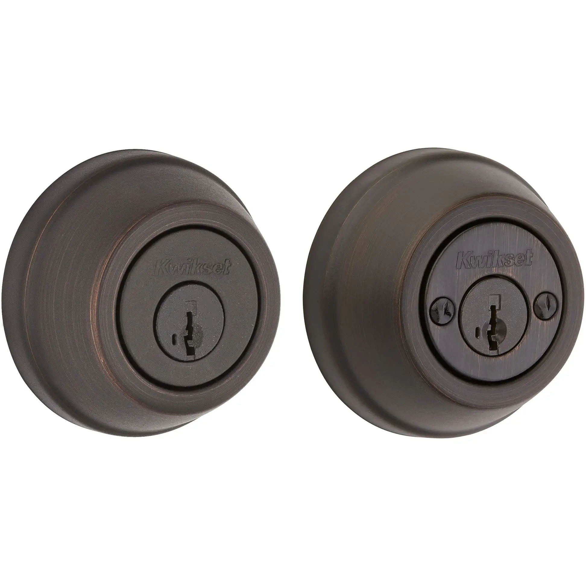 665 3 SMT RCAL RCS K3 2-Cylinder Deadbolt Polished Brass