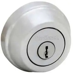 780 26D SCAL SCS K3 1-Cylinder Deadbolt Lock Satin Chrome Finish