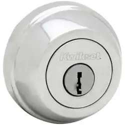780 26 SMT SCAL SCS K3 1-Cylinder Deadbolt Lock Polished Chrome