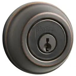 782 11P UL SCAL SCS K3 1-Cylinder Deadbolt Venetian Bronze
