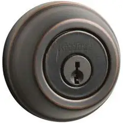 785 L03 RCAL RCS K3 2-Cylinder Deadbolt Lock Lifetime Brass Finish