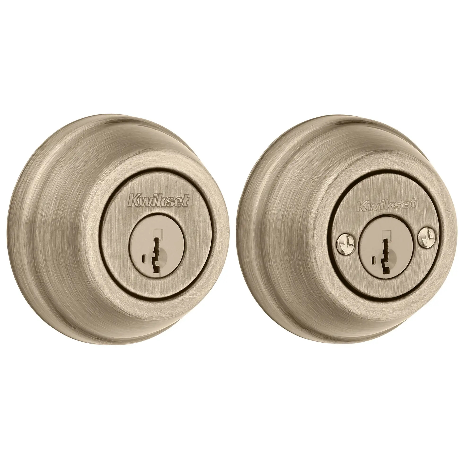 785 15 SMT SCAL SCS K3 2-Cylinder Deadbolt Satin Nickel