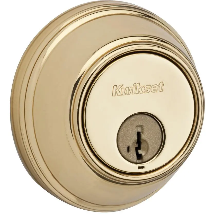 817 3 UL SMT RCAL RCS KD Key Control Deadbolt Polished Brass