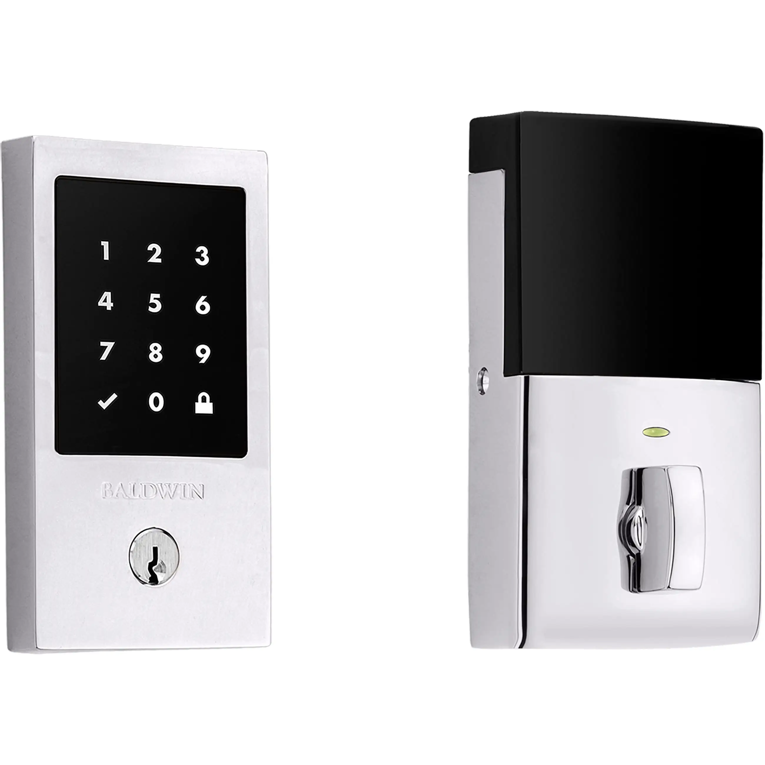 8225.260.ZW Minneapolis Touchscreen ZWave Deadbolt Polished Chrome