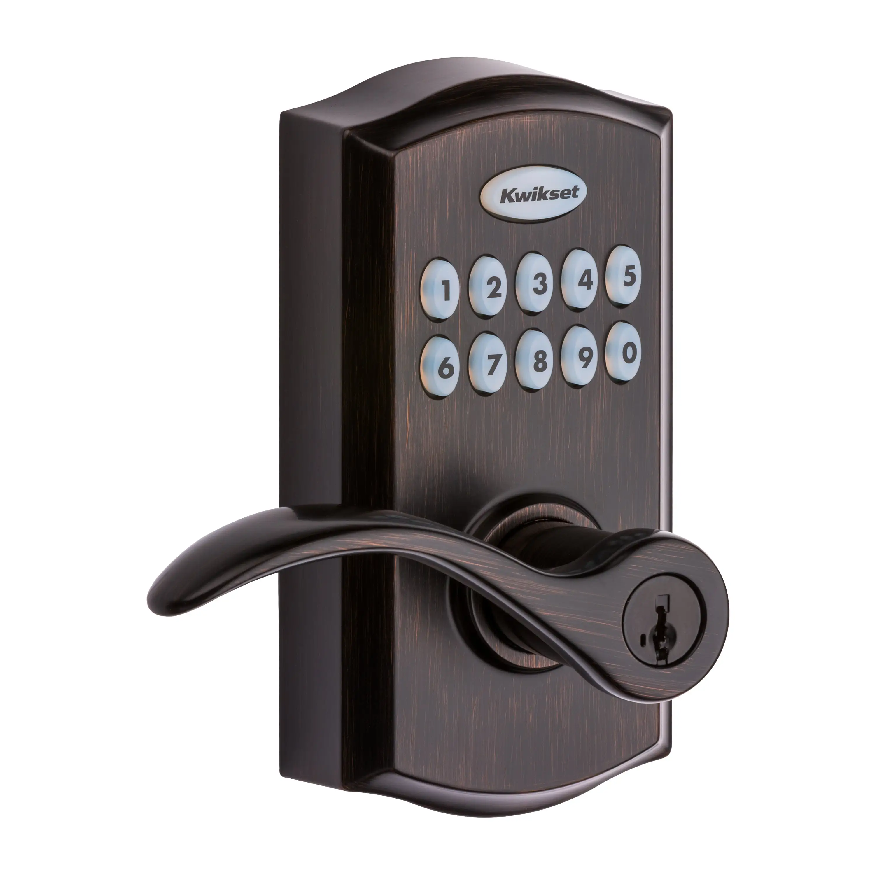 955PML 11P SMT CP UL Pembroke Smartcode Deadbolt Venetian Bronze