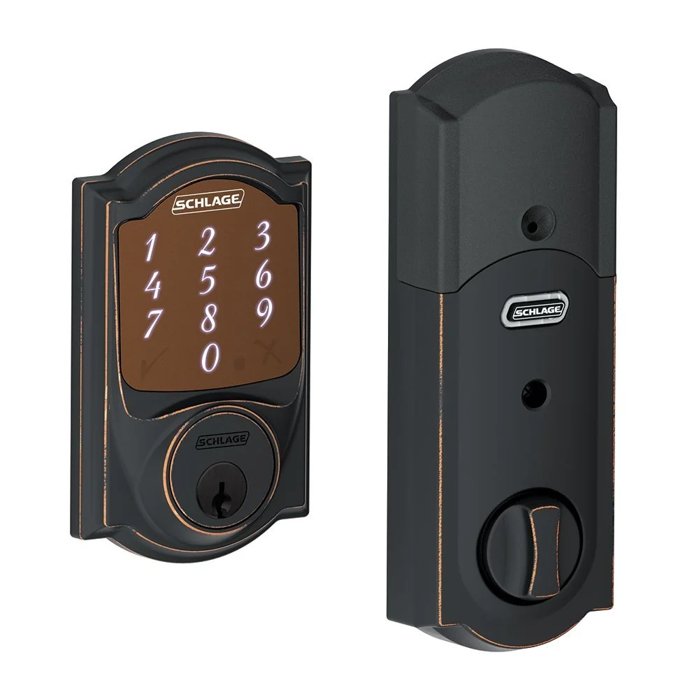 Schlage BE479AAVCAM716 Deadbolt Aged Bronze