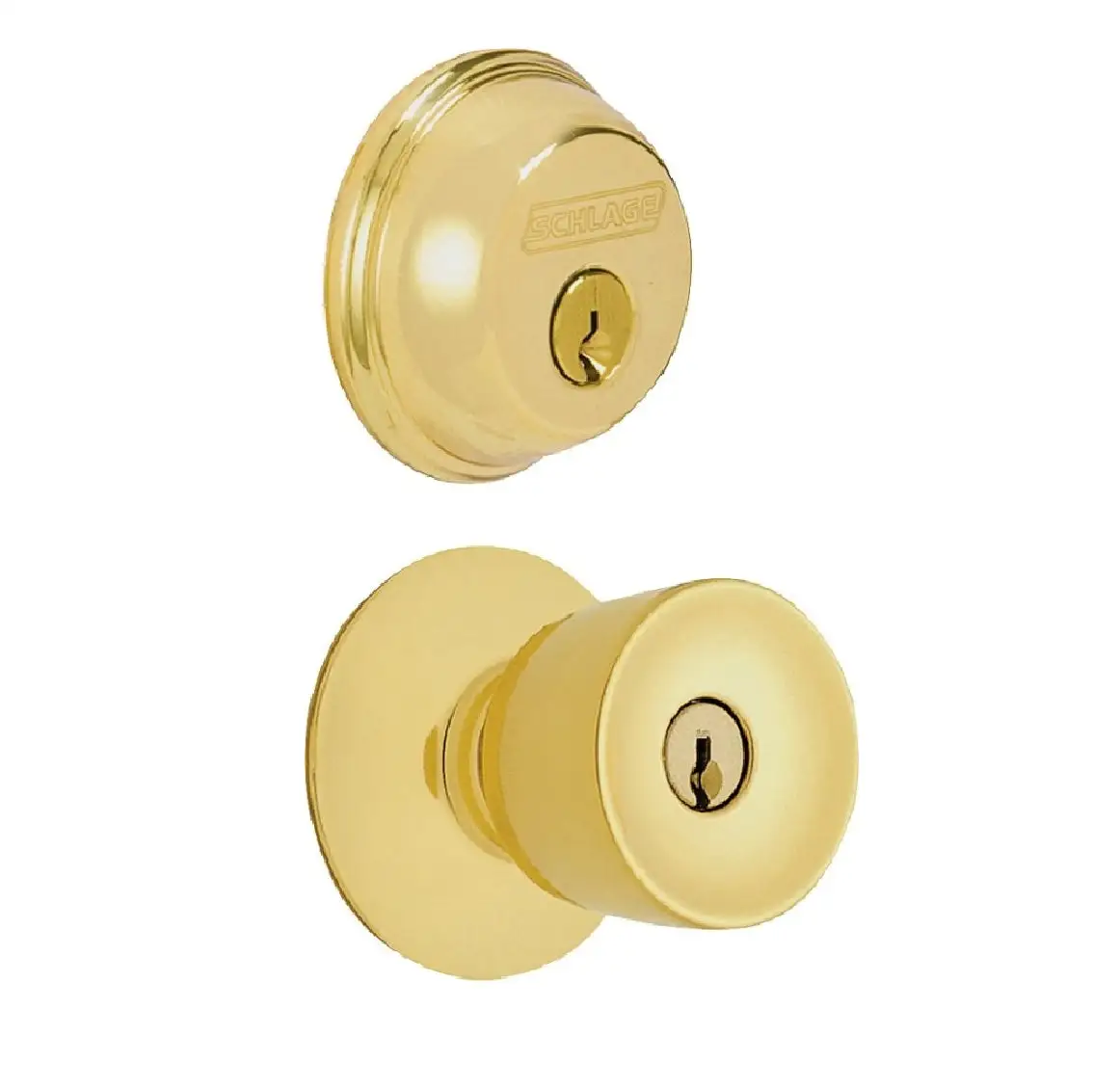 Schlage FB50NVBEL505 Combination Keyed Entry Single Cylinder Deadbolt