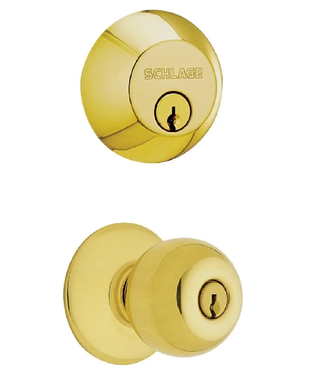 Schlage FB50NVPLY505 Combination Keyed Entry Single Cylinder Deadbolt