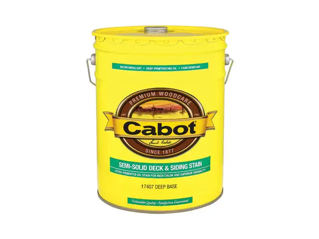 Cabot Semi-Solid Deck & Siding Stain Neutral Base 5 Gallon