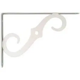 10 x 7-Inch Antique White Ornamental Shelf Bracket Home Decor Various