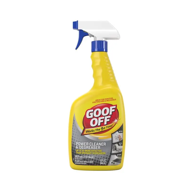 Goof Off No Scent Cleaner and Degreaser Liquid 32 oz Pack 6