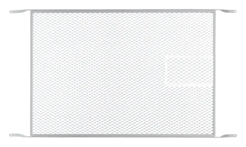 M-D White Aluminum Door Grille 1 Piece Enhanced Home Security