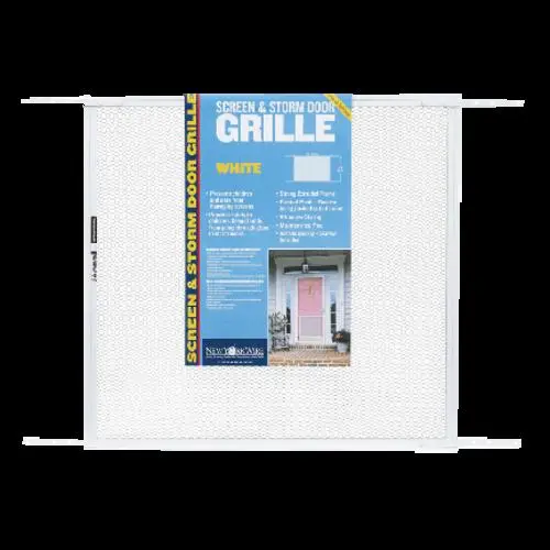 New York Wire FSP8512-U Screen & Storm Door Grille White 24 x 30 Inches