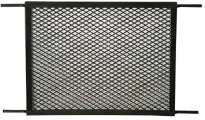 Slide-Co PL-15518 Molded Swinging Screen and Storm Door Grill Black