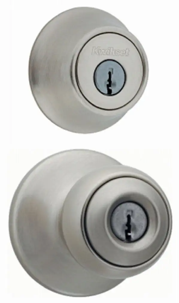 Kwikset 690P 15 6AL RCS Polo Combo Pack Lockset Satin Nickel